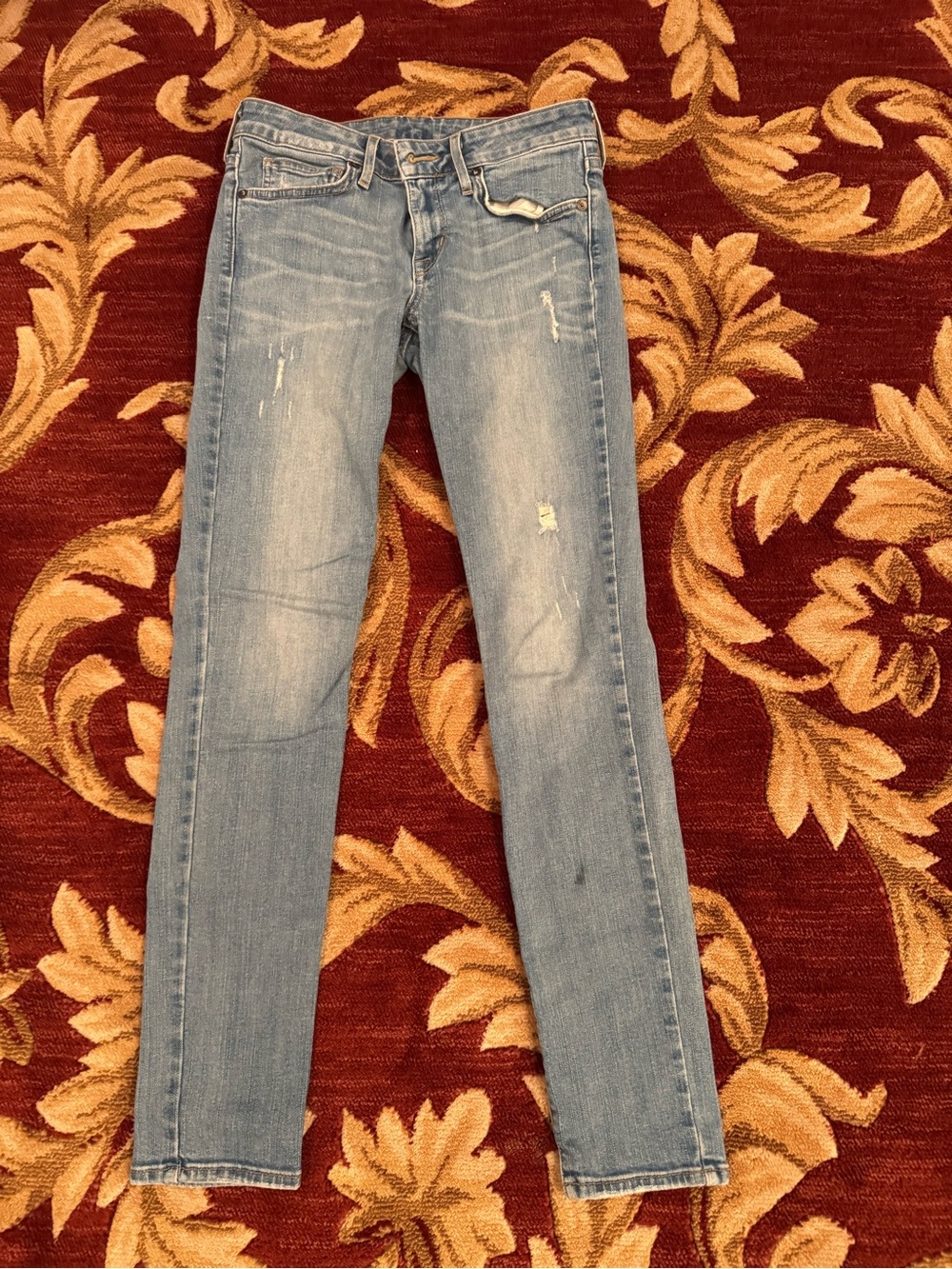 Rich & Skinny Light Wash Skinny Jeans